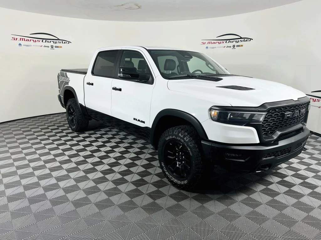 White 2025 Ram 1500 Rebel for sale in Saint Marys, OH