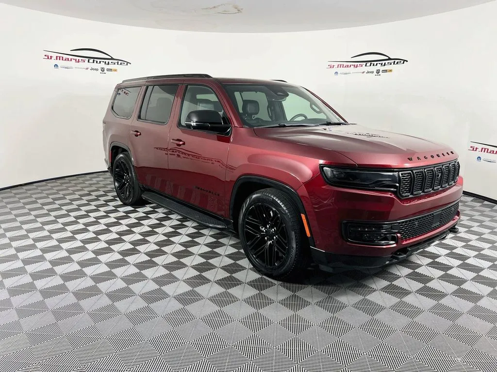Red 2024 Jeep Wagoneer Series II for sale in Saint Marys, OH