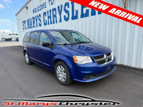 Blue 2018 Dodge Grand Caravan SE for sale in Saint Marys, OH