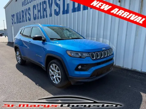 Blue 2022 Jeep Compass Latitude Lux for sale in Saint Marys, OH