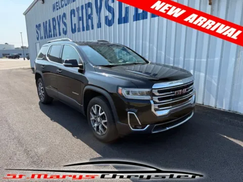 Black 2023 GMC Acadia SLT for sale in Saint Marys, OH