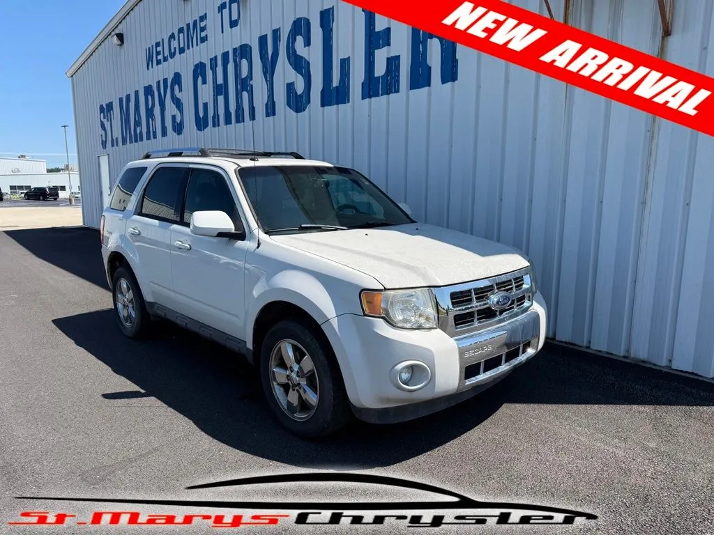 White 2012 Ford Escape Limited for sale in Saint Marys, OH