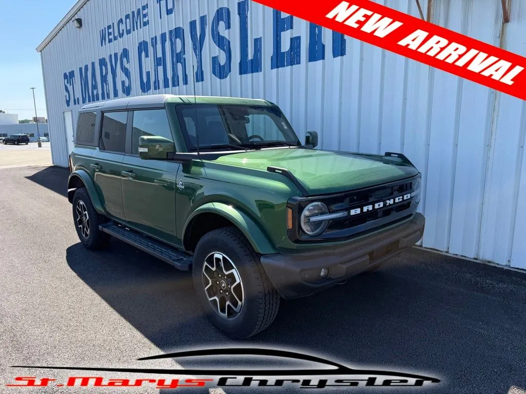 Green 2024 Ford Bronco Outer Banks for sale in Saint Marys, OH