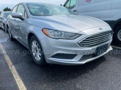 Silver 2017 Ford Fusion S for sale in Saint Marys, OH
