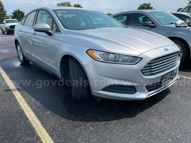 Silver 2016 Ford Fusion S for sale in Saint Marys, OH