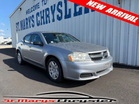 Silver 2013 Dodge Avenger SE for sale in Saint Marys, OH