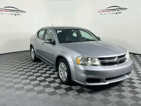 Silver 2013 Dodge Avenger SE for sale in Saint Marys, OH
