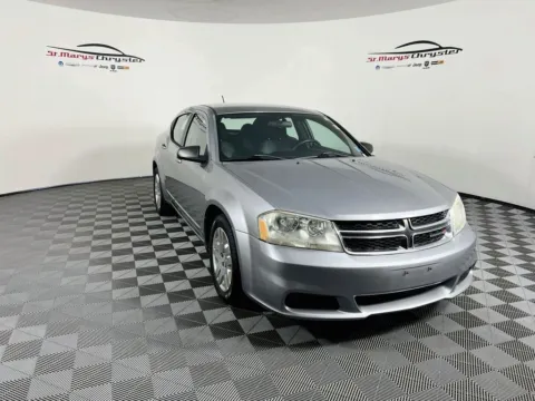 Silver 2013 Dodge Avenger SE for sale in Saint Marys, OH