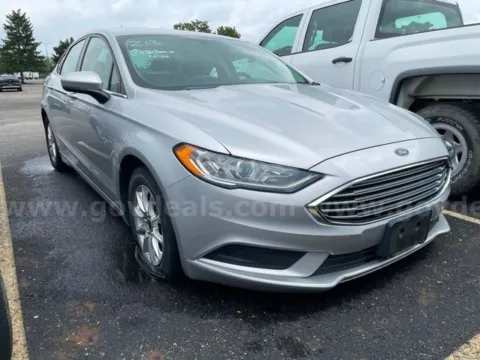 Silver 2017 Ford Fusion S for sale in Saint Marys, OH