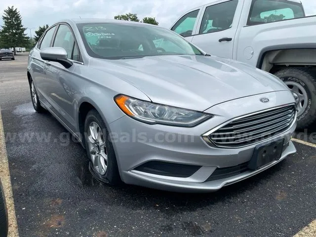 Silver 2017 Ford Fusion S for sale in Saint Marys, OH
