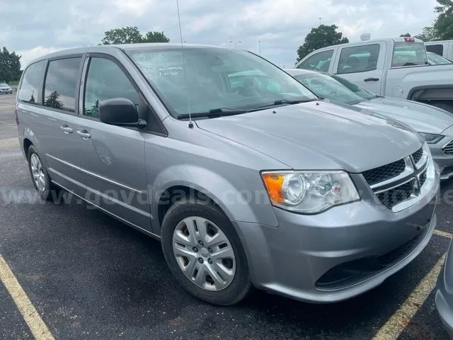 Silver 2016 Dodge Grand Caravan SE for sale in Saint Marys, OH