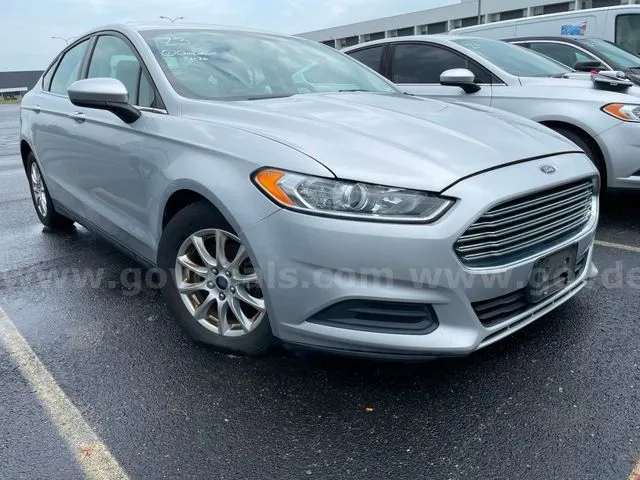 Silver 2016 Ford Fusion S for sale in Saint Marys, OH