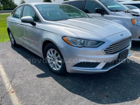 Silver 2017 Ford Fusion S for sale in Saint Marys, OH