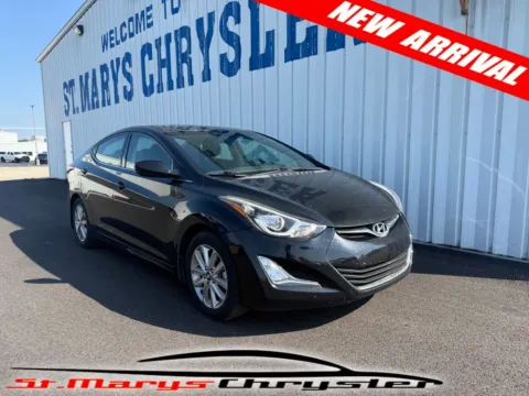 Black 2015 Hyundai Elantra SE for sale in Saint Marys, OH