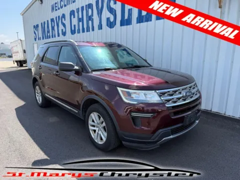Red 2018 Ford Explorer XLT for sale in Saint Marys, OH