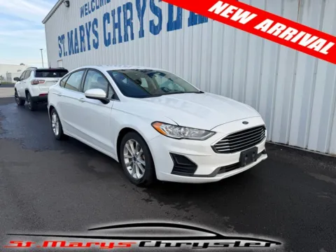 White 2019 Ford Fusion SE for sale in Saint Marys, OH