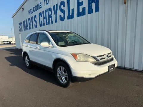 White 2010 Honda CR-V EX-L for sale in Saint Marys, OH
