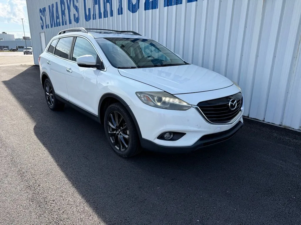 White 2015 Mazda CX-9 Grand Touring for sale in Saint Marys, OH