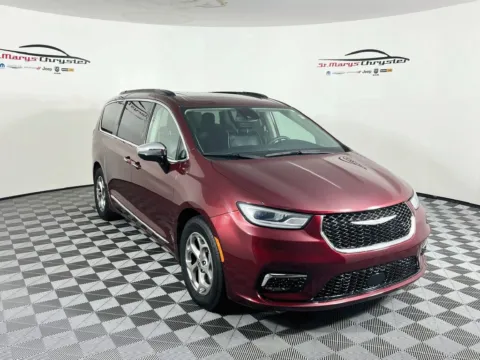Red 2023 Chrysler Pacifica Limited for sale in Saint Marys, OH
