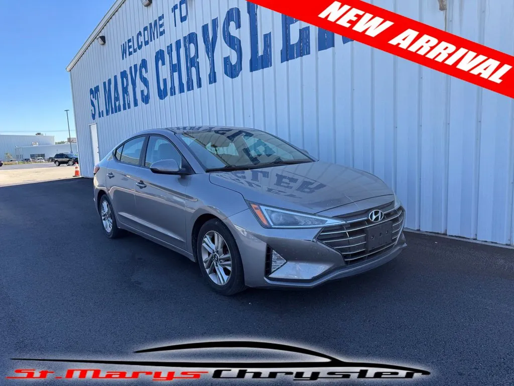 Silver 2020 Hyundai Elantra SEL for sale in Saint Marys, OH