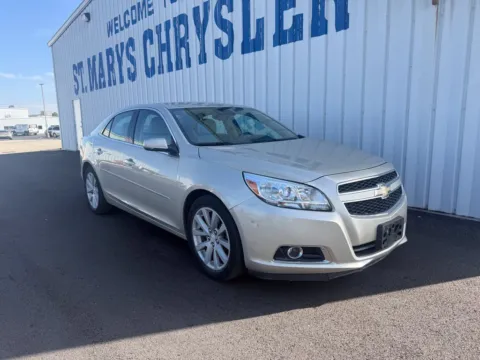 Silver 2013 Chevrolet Malibu LT for sale in Saint Marys, OH