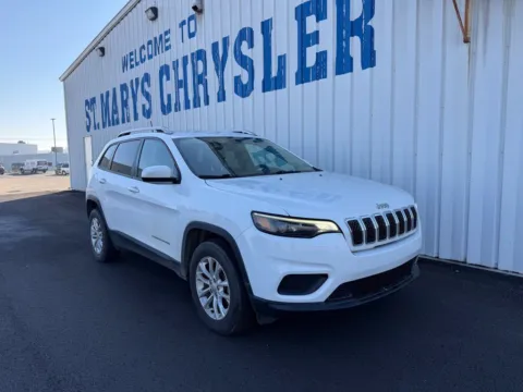 White 2020 Jeep Cherokee Latitude for sale in Saint Marys, OH