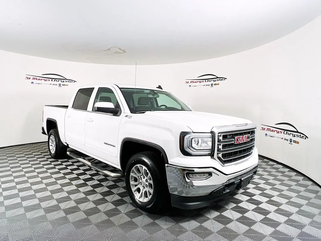 White 2016 GMC Sierra 1500 SLE for sale in Saint Marys, OH