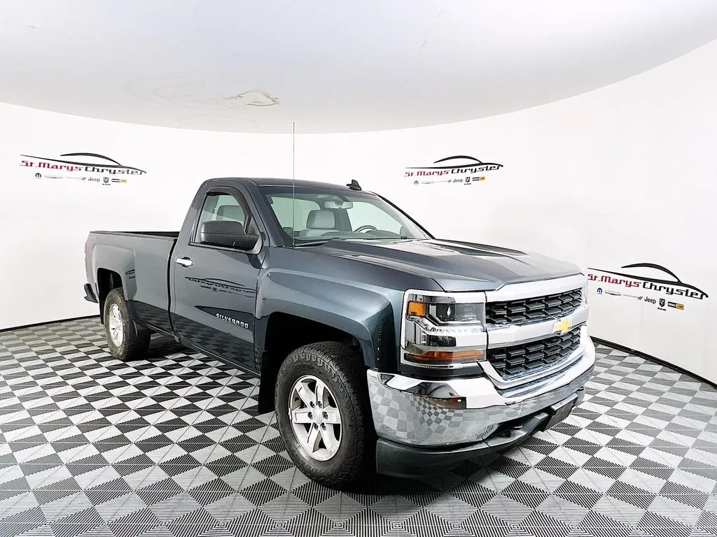 Gray 2018 Chevrolet Silverado 1500 LS for sale in Saint Marys, OH