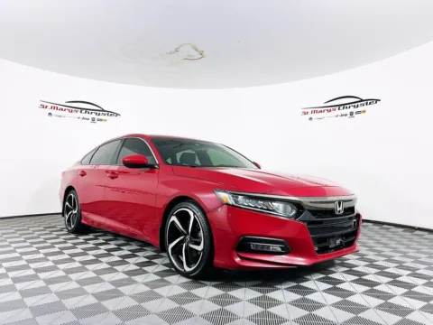 Red 2019 Honda Accord Sport 2.0T for sale in Saint Marys, OH