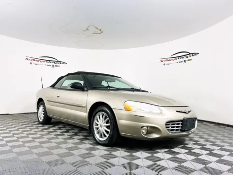 White 2002 Chrysler Sebring LXi for sale in Saint Marys, OH