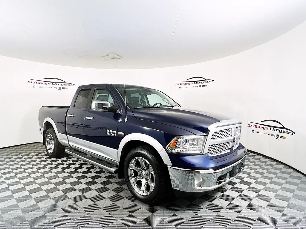 Blue 2013 Ram 1500 Laramie for sale in Saint Marys, OH