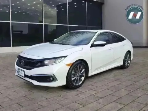 White 2021 Honda Civic EX for sale in Lake Hopatcong, NJ