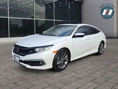 White 2021 Honda Civic EX for sale in Lake Hopatcong, NJ