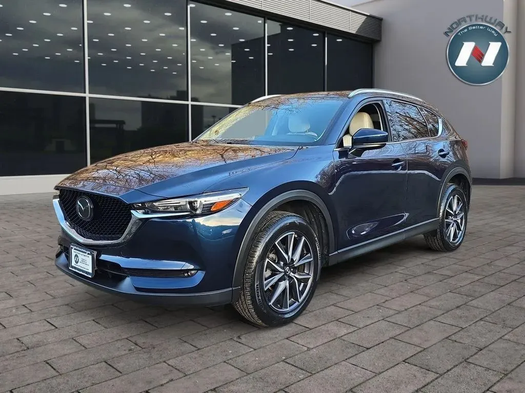 Blue 2017 Mazda CX-5 Grand Touring for sale in Lake Hopatcong, NJ