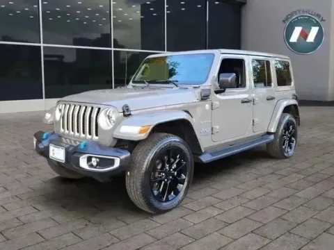 Gray 2023 Jeep Wrangler 4xe Sahara for sale in Lake Hopatcong, NJ