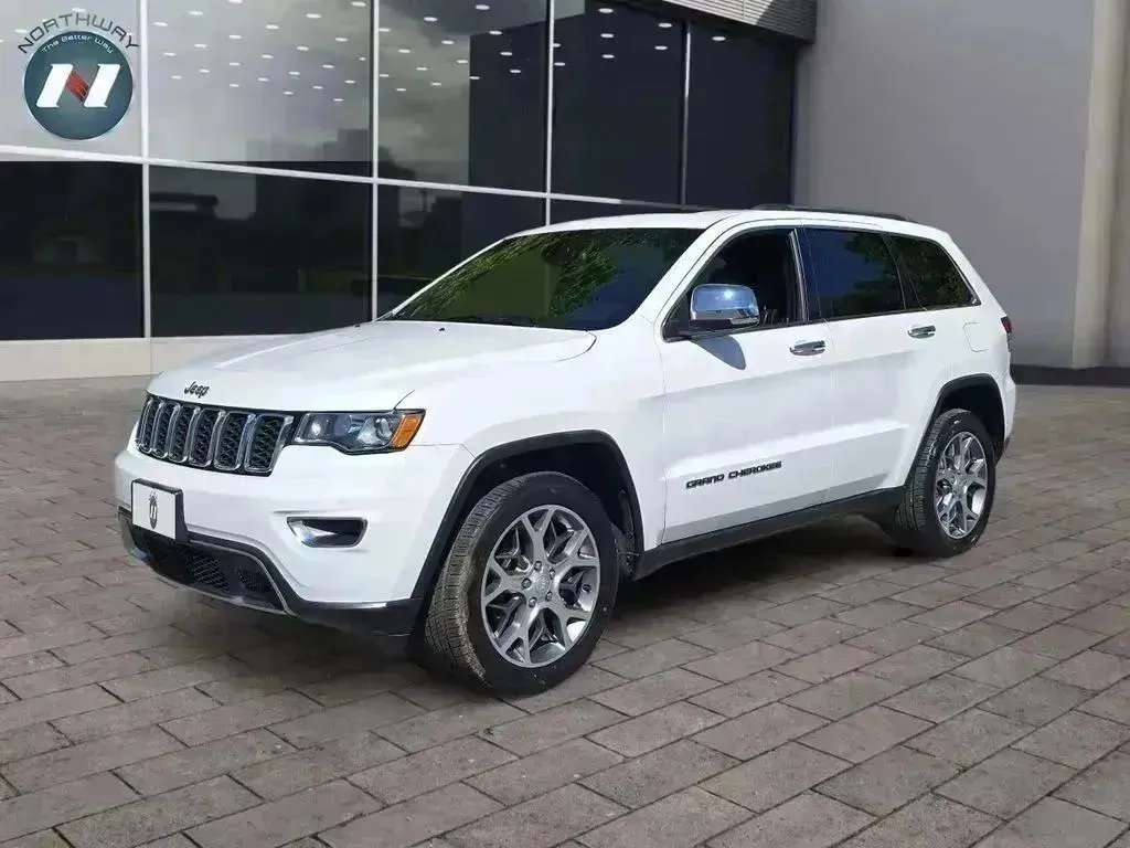 White 2021 Jeep Grand Cherokee Limited for sale in Lake Hopatcong, NJ