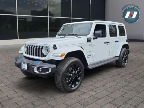 White 2024 Jeep Wrangler 4xe Sahara for sale in Lake Hopatcong, NJ