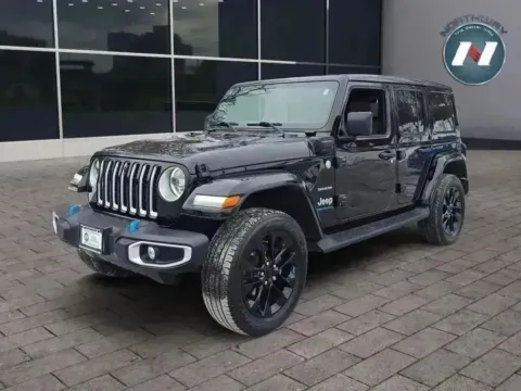 Black 2023 Jeep Wrangler 4xe Sahara for sale in Lake Hopatcong, NJ