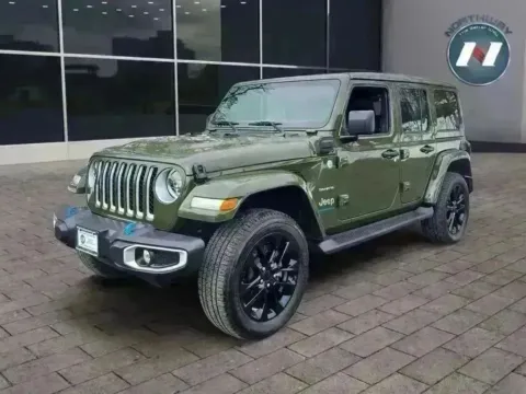 Green 2023 Jeep Wrangler 4xe Sahara for sale in Lake Hopatcong, NJ
