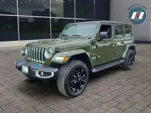 Green 2023 Jeep Wrangler 4xe Sahara for sale in Lake Hopatcong, NJ
