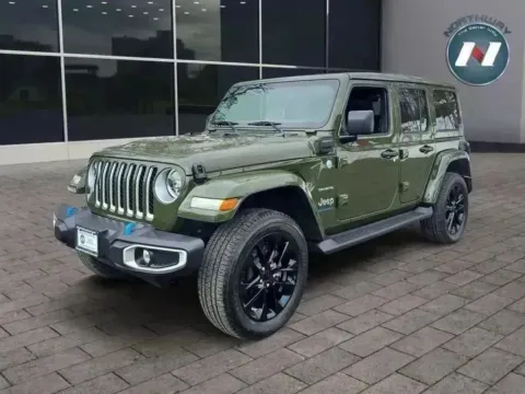 Green 2023 Jeep Wrangler 4xe Sahara for sale in Lake Hopatcong, NJ
