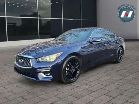 Blue 2023 INFINITI Q50 LUXE for sale in Lake Hopatcong, NJ