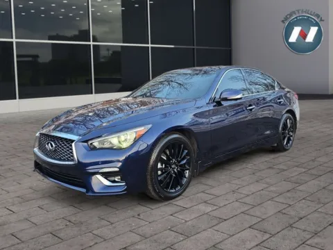 Blue 2023 INFINITI Q50 LUXE for sale in Lake Hopatcong, NJ