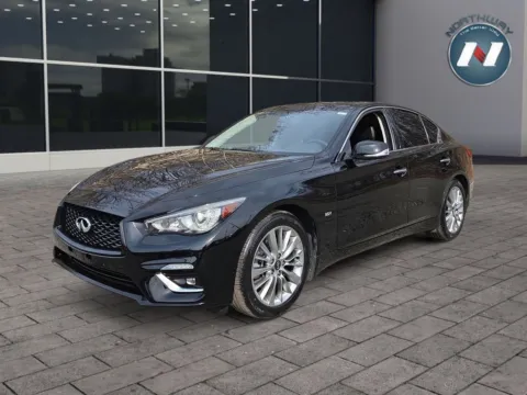 Black 2019 INFINITI Q50 3.0t LUXE for sale in Lake Hopatcong, NJ