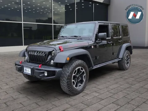 Black 2015 Jeep Wrangler Rubicon Hard Rock for sale in Lake Hopatcong, NJ