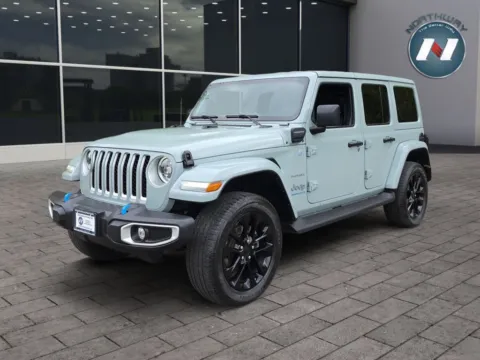 Gray 2023 Jeep Wrangler 4xe Sahara for sale in Lake Hopatcong, NJ