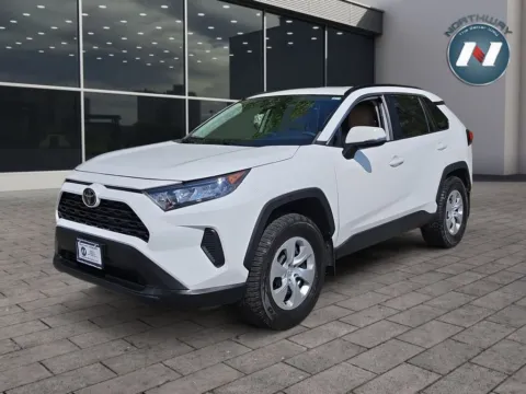 White 2021 Toyota RAV4 LE for sale in Lake Hopatcong, NJ