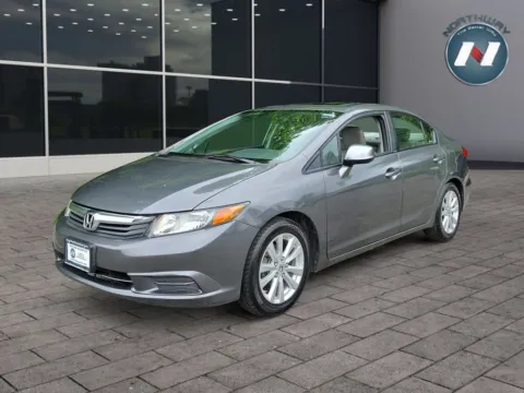 Gray 2012 Honda Civic EX-L for sale in Lake Hopatcong, NJ