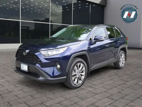 Blue 2020 Toyota RAV4 XLE Premium for sale in Lake Hopatcong, NJ