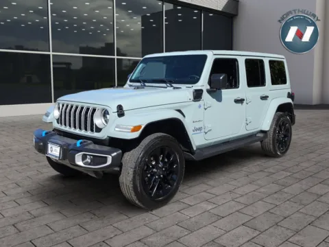 Blue 2024 Jeep Wrangler 4xe Sahara for sale in Lake Hopatcong, NJ